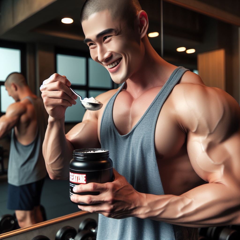 homme muscle créatine monohydrate Muscle creatine